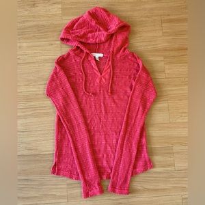 Cable Knit Hoodie Sweater